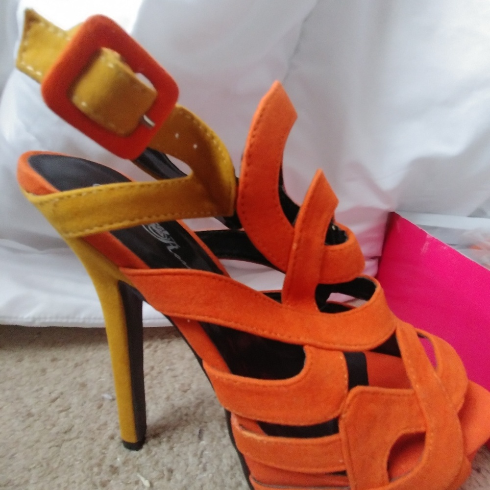 Orange Heels